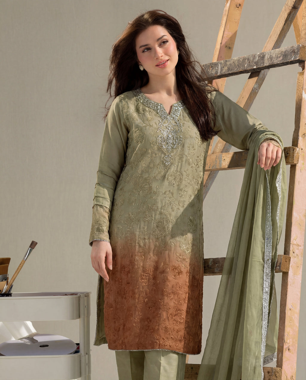 Gulpari Premium Fabric Pakistani Summer Dresses - Sahiba-clothing - 5