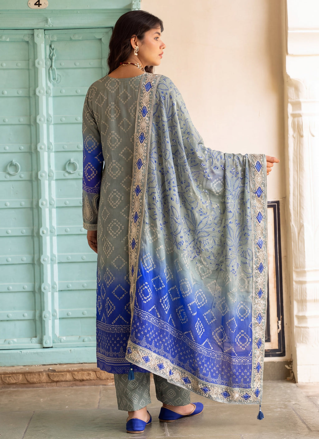 Heart Premium Fabric Pakistani Summer Dresses - Sahiba-clothing - 2