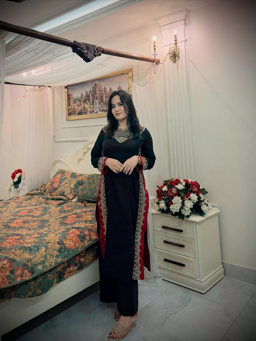 Mashal Lawn Lawn Pakistani Summer Dresses - Sahiba-clothing - 21