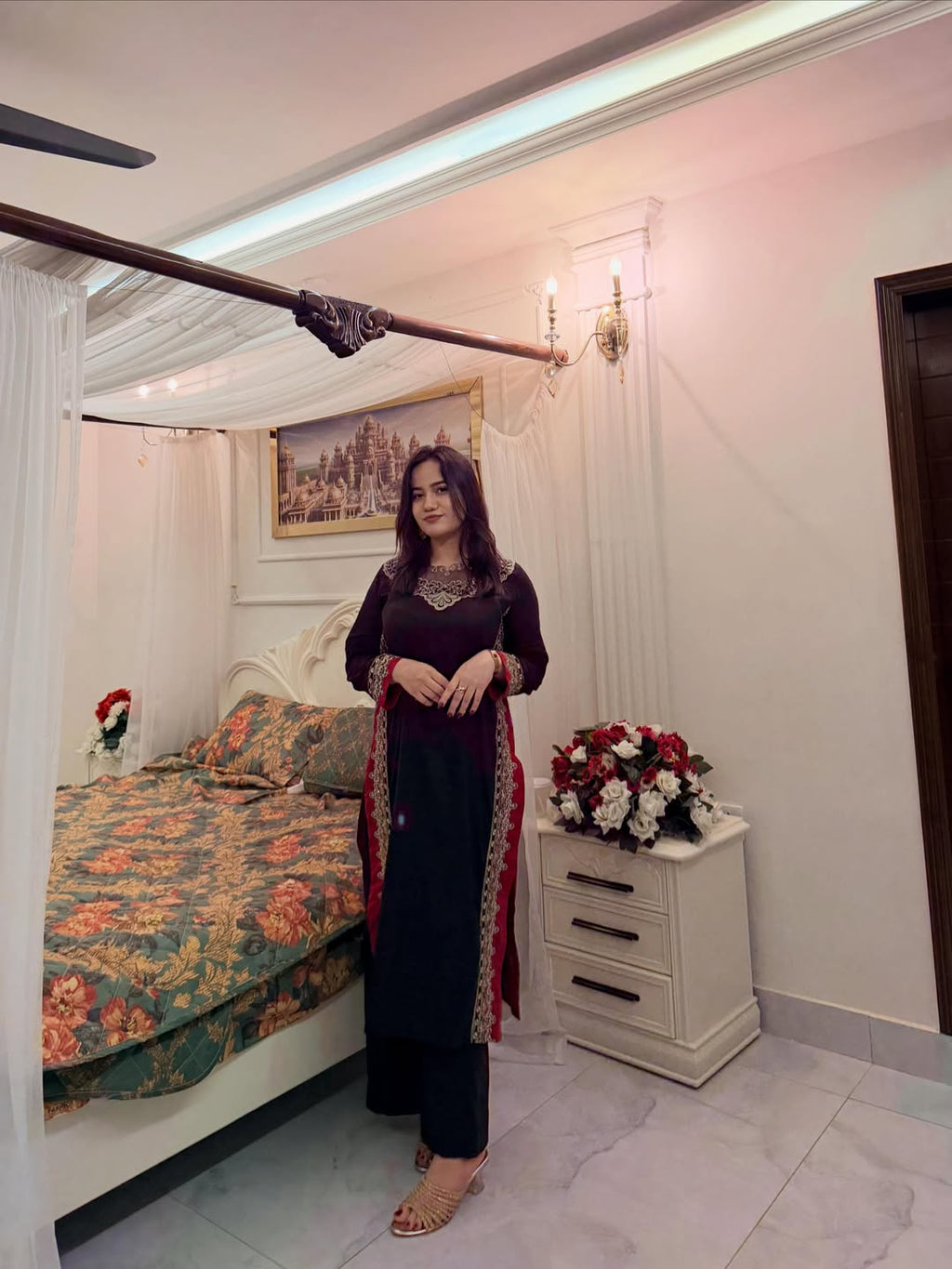 Mashal Lawn Lawn Pakistani Summer Dresses - Sahiba-clothing - 14