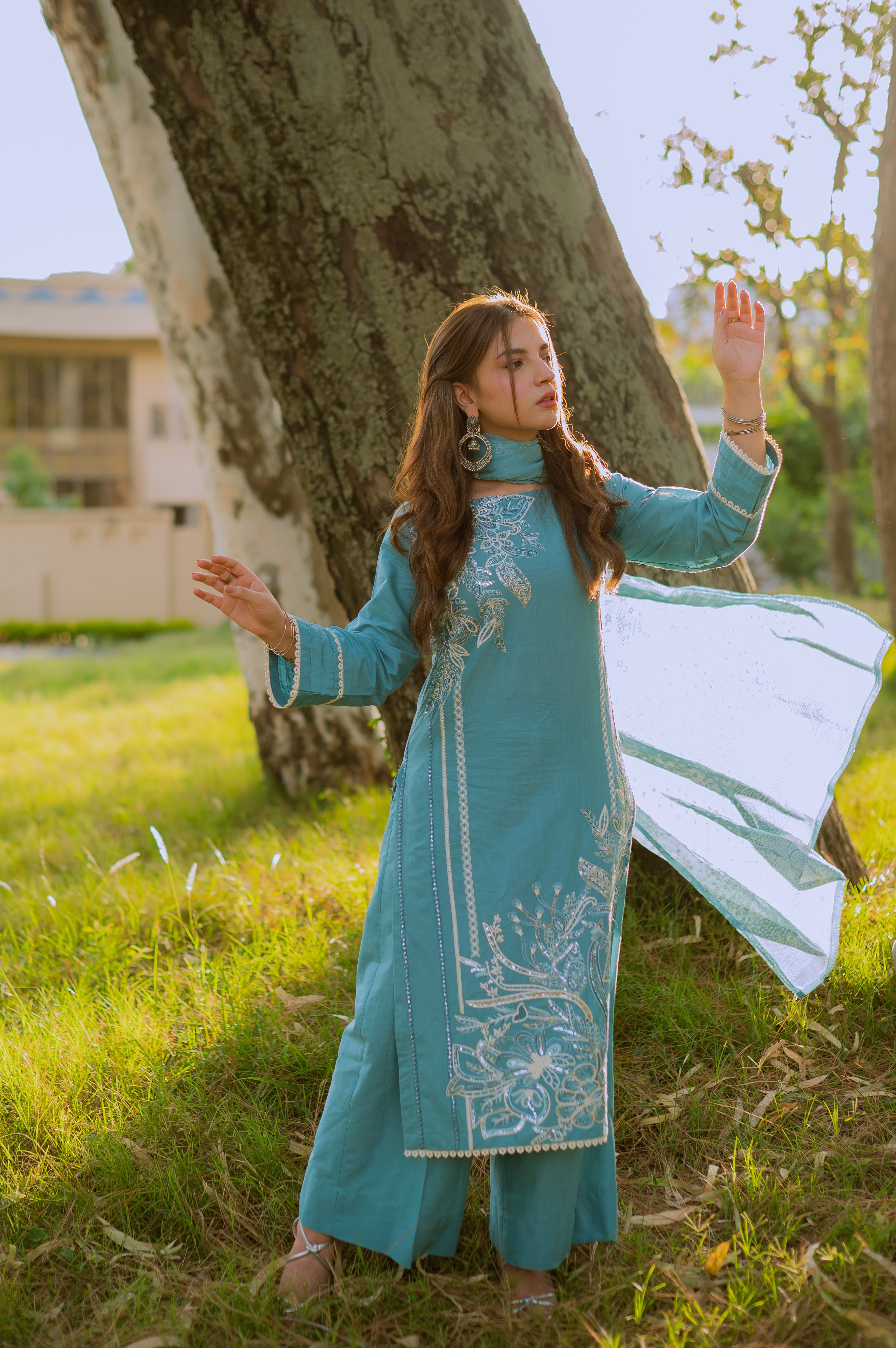 Elsa Premium Fabric Pakistani Summer Dresses - Sahiba-clothing - 7