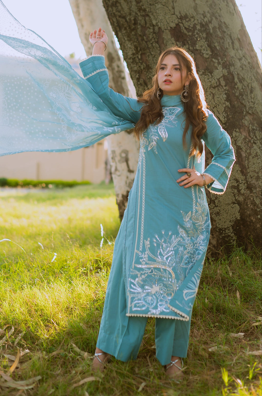 Elsa Premium Fabric Pakistani Summer Dresses - Sahiba-clothing - 4