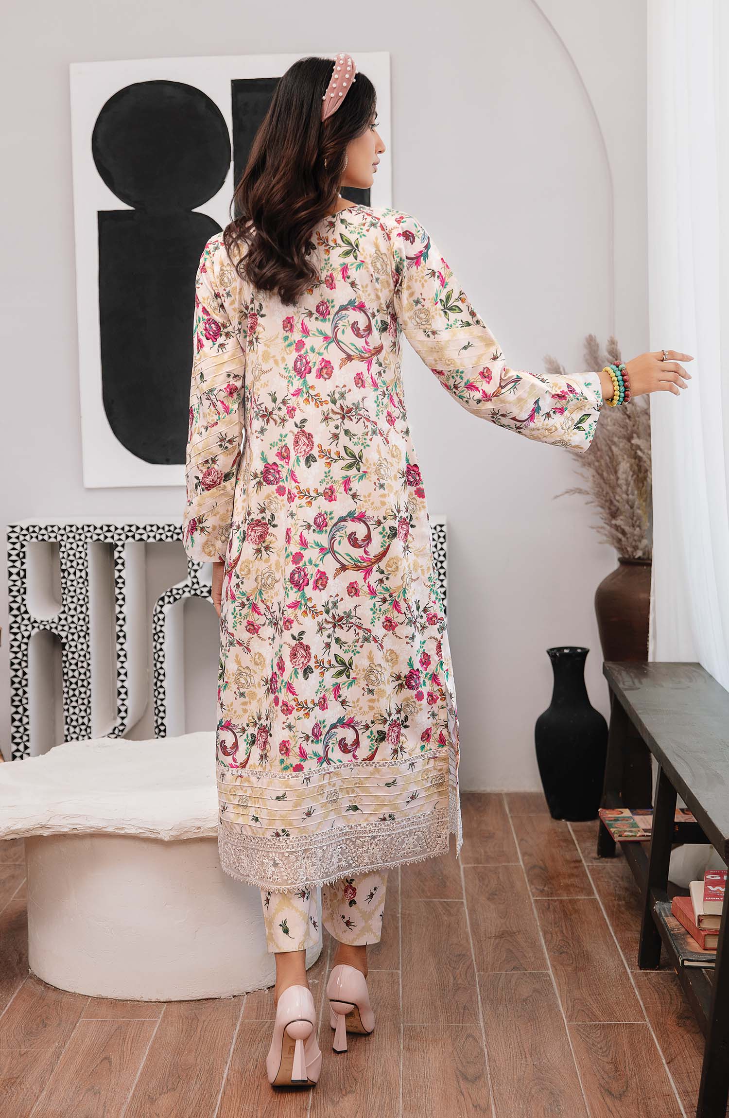 Chic Khaddar Pakistani Winter Dresses - Emaan Adeel - 2