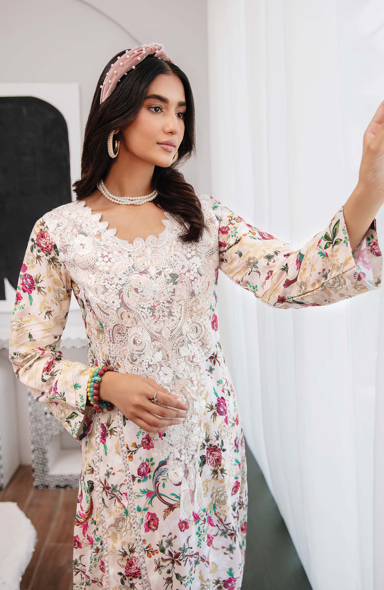 Chic Khaddar Pakistani Winter Dresses - Emaan Adeel - 3