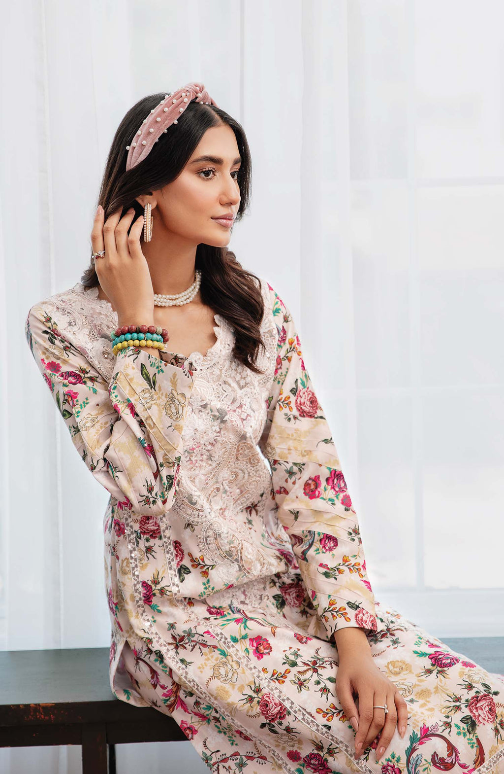 Chic Khaddar Pakistani Winter Dresses - Emaan Adeel - 6