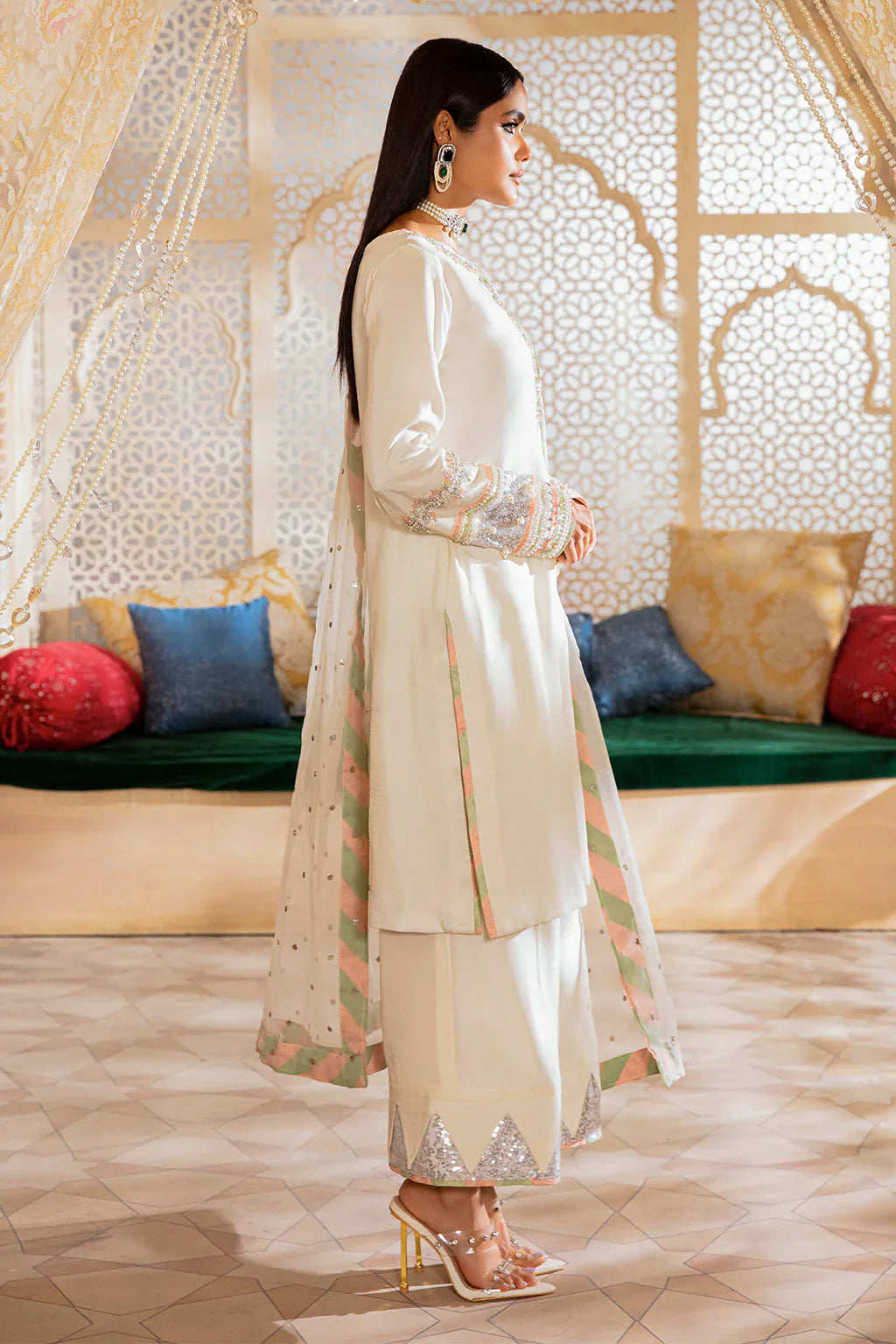 Rang e mehfil Bundle - Stitched