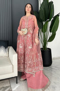 Leya Raw Silk Pakistani Formal Dresses - Saad Shaikh - 1