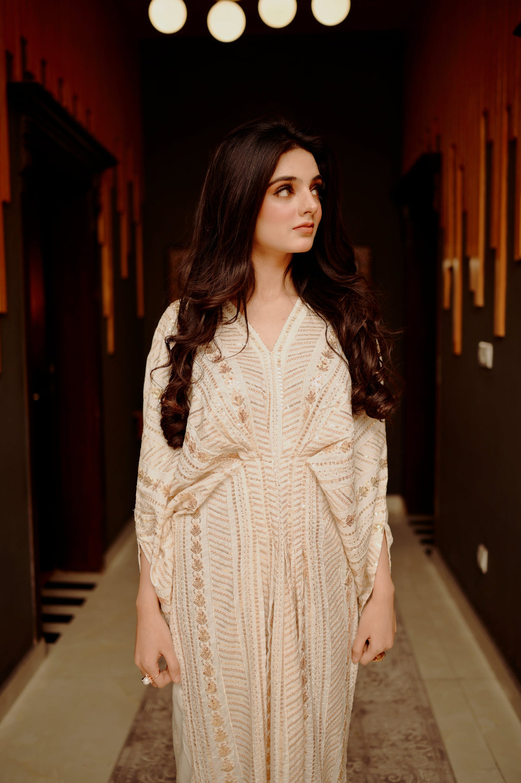 Naira White Premium Fabric Pakistani Summer Dresses - Sahiba-clothing - 6