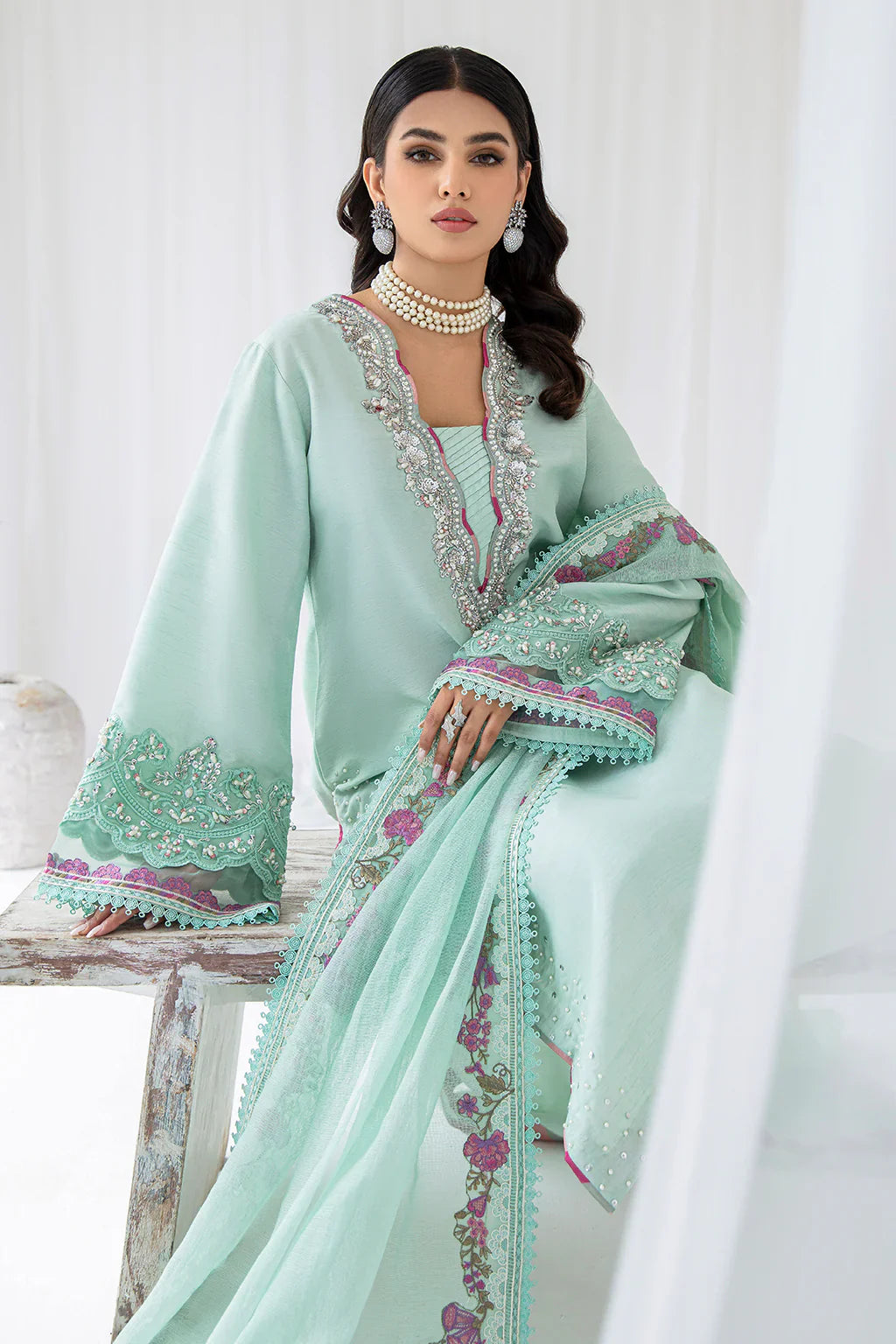 Rang e mehfil Bundle - Stitched