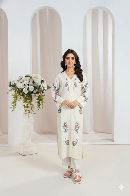 Imroz Premium Fabric Pakistani Winter Dresses - Sahiba-clothing - 4