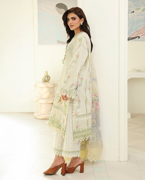 Ivory Sonata Organza Women Clothing - Roheenaz - 2