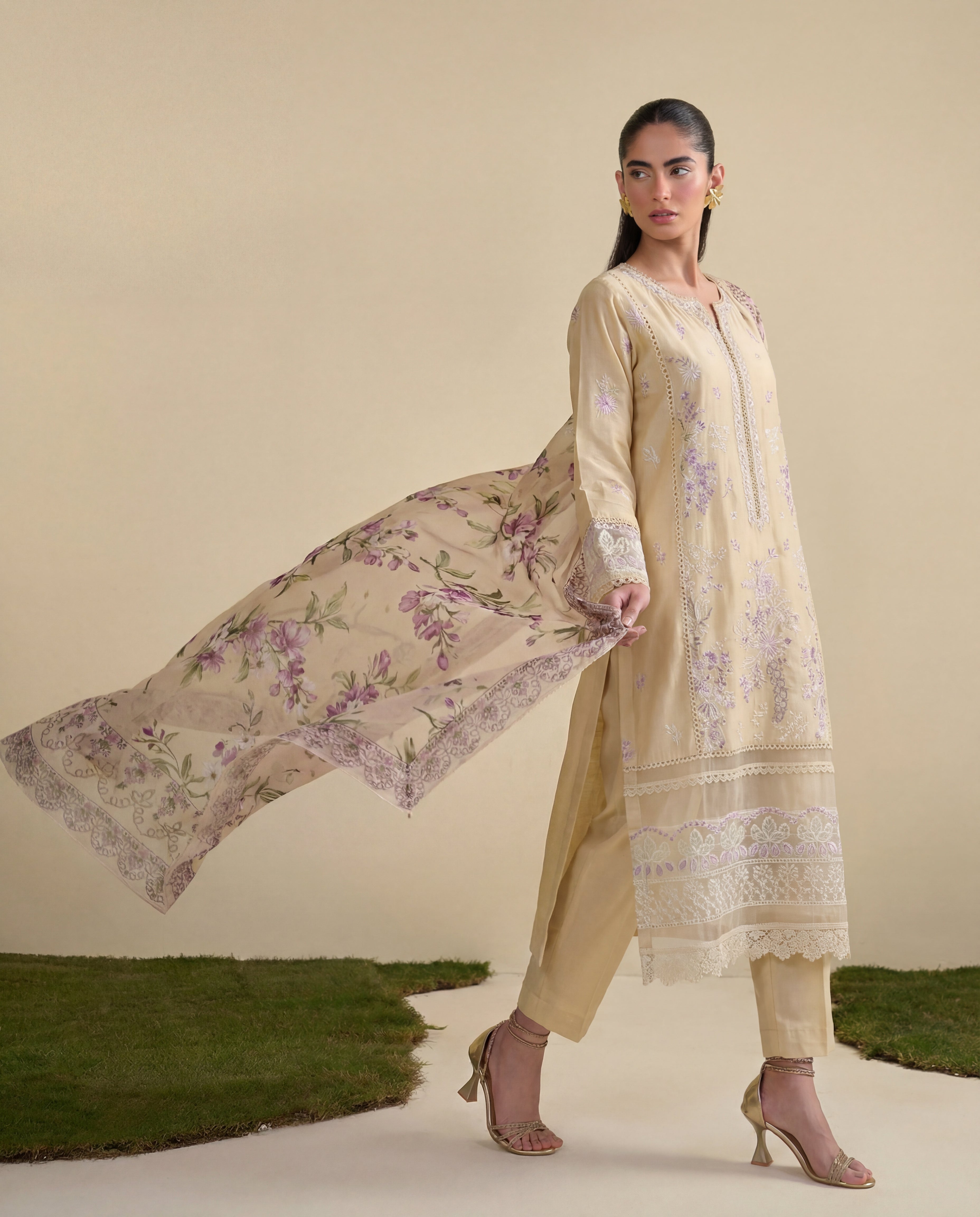 Kiyana Premium Fabric Pakistani Summer Dresses - Sahiba-clothing - 1