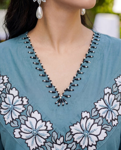 Kulsoom Premium Fabric Pakistani Summer Dresses - Sahiba-clothing - 5