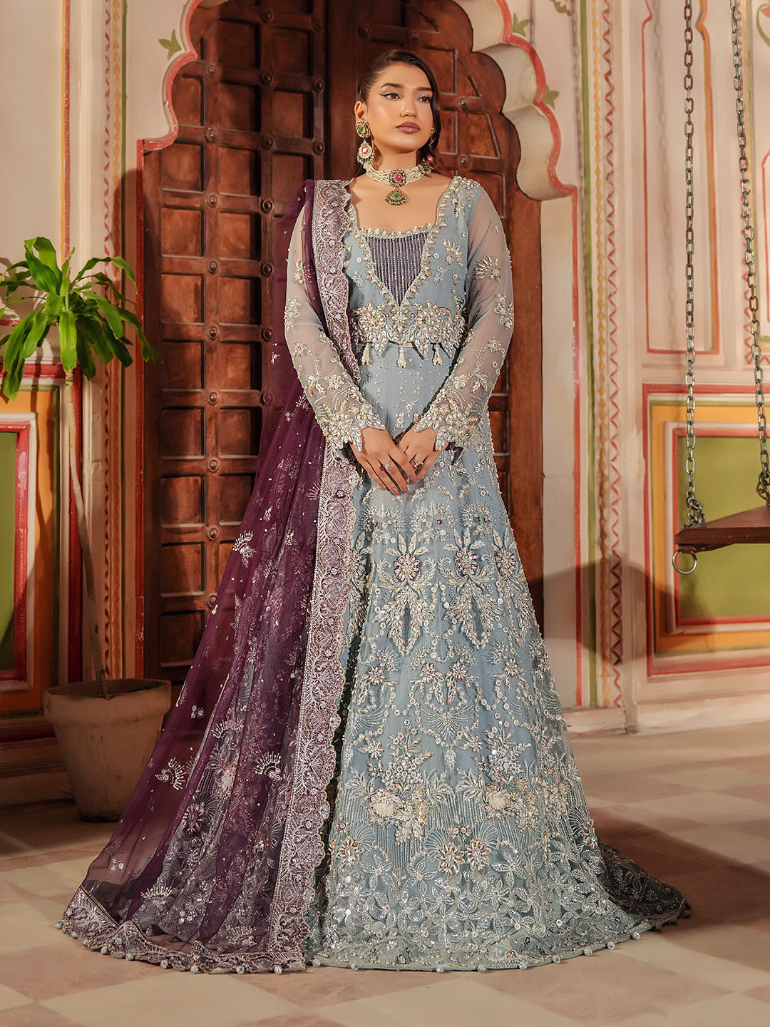 Zarqaa - LD 13 Premium Fabric Pakistani Formal Dresses