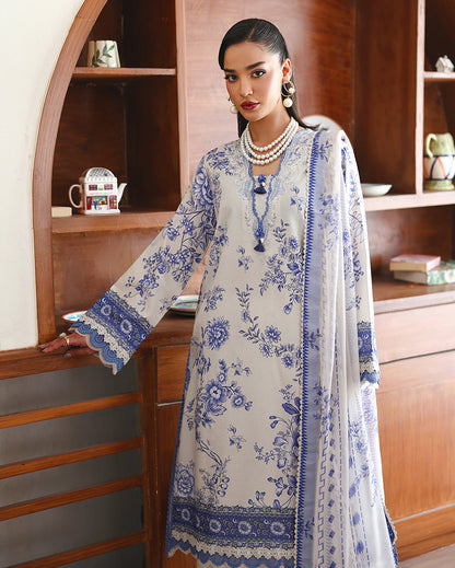 Lilac bloom Organza Women Clothing - Roheenaz - 3