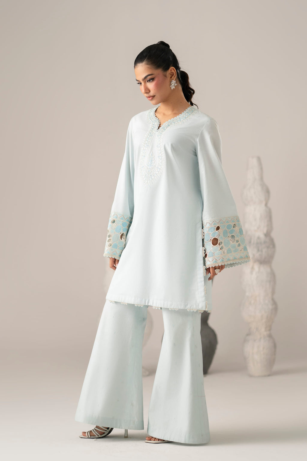 Eclipse Cotton Pakistani Summer Dresses - Akbar Aslam - 5