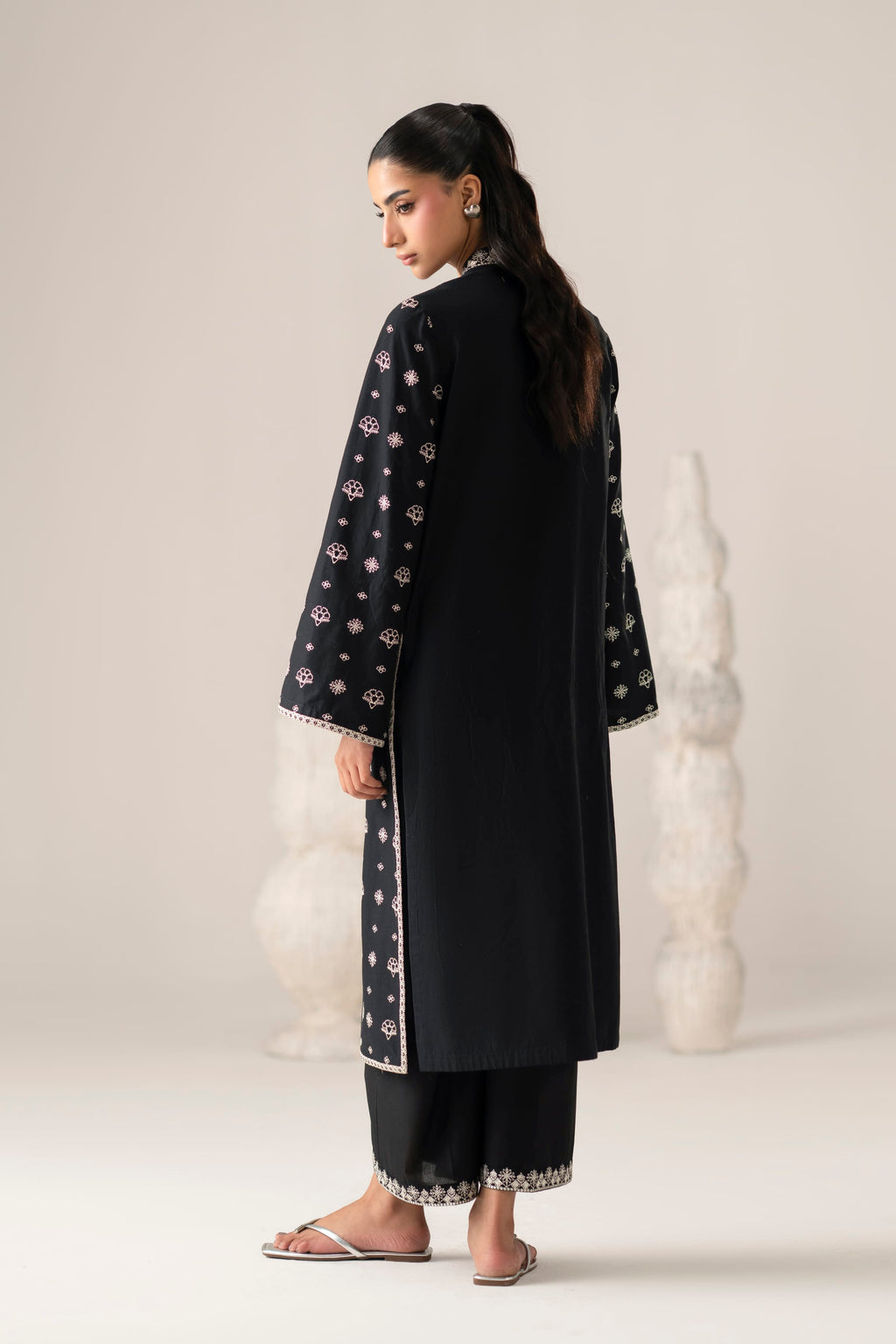 Raya Cotton Pakistani Summer Dresses - Akbar Aslam - 3