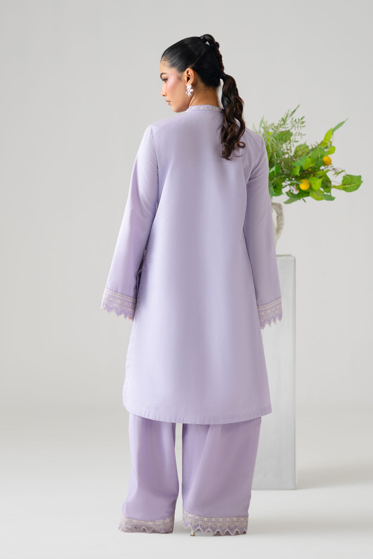 Luna Cotton Pakistani Summer Dresses - Akbar Aslam - 3