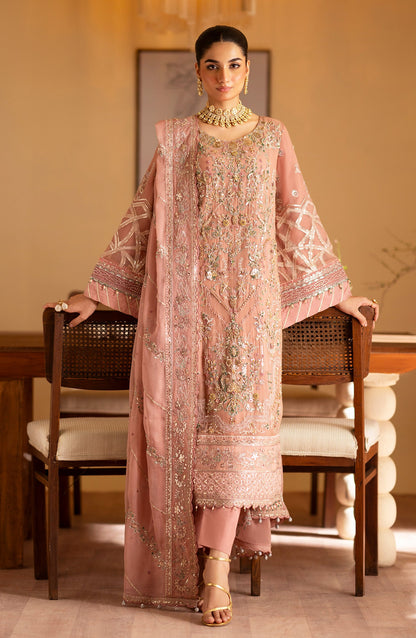 Saleha Raw Silk Pakistani Formal Dresses
