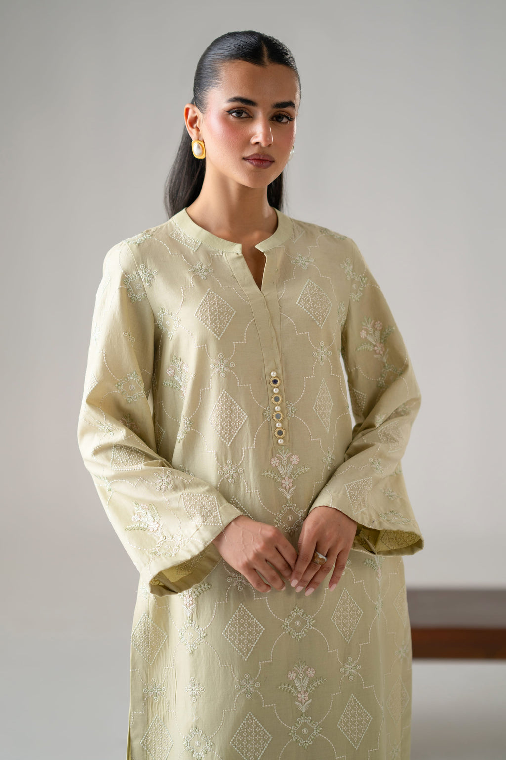 Ruva Cotton Pakistani Summer Dresses - Akbar Aslam - 4