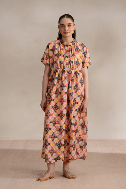 Sunburst Pakistani Designer Dress