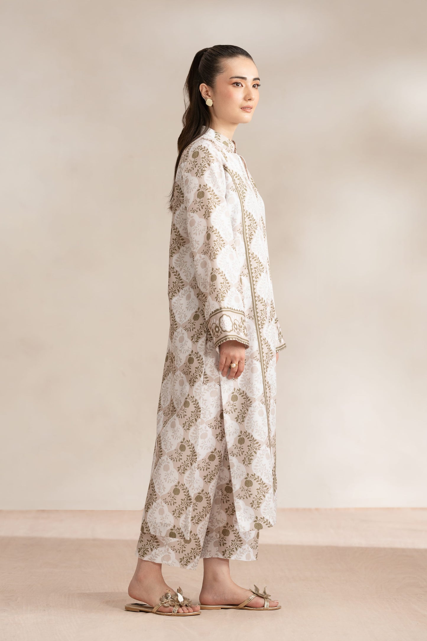 Ivoire Premium Fabric Pakistani Casuals Dresses - Akbar Aslam - 2