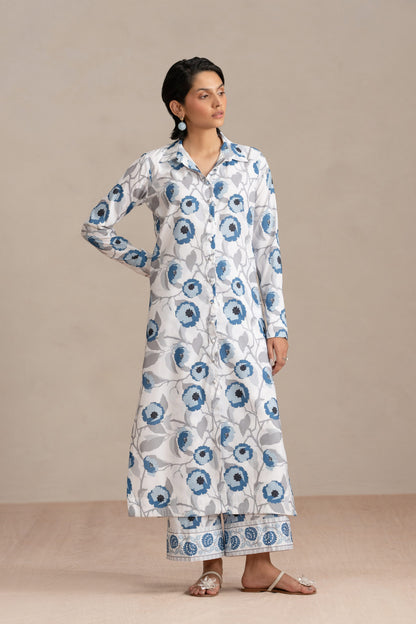 Poppy Embroidered Pakistani Dress