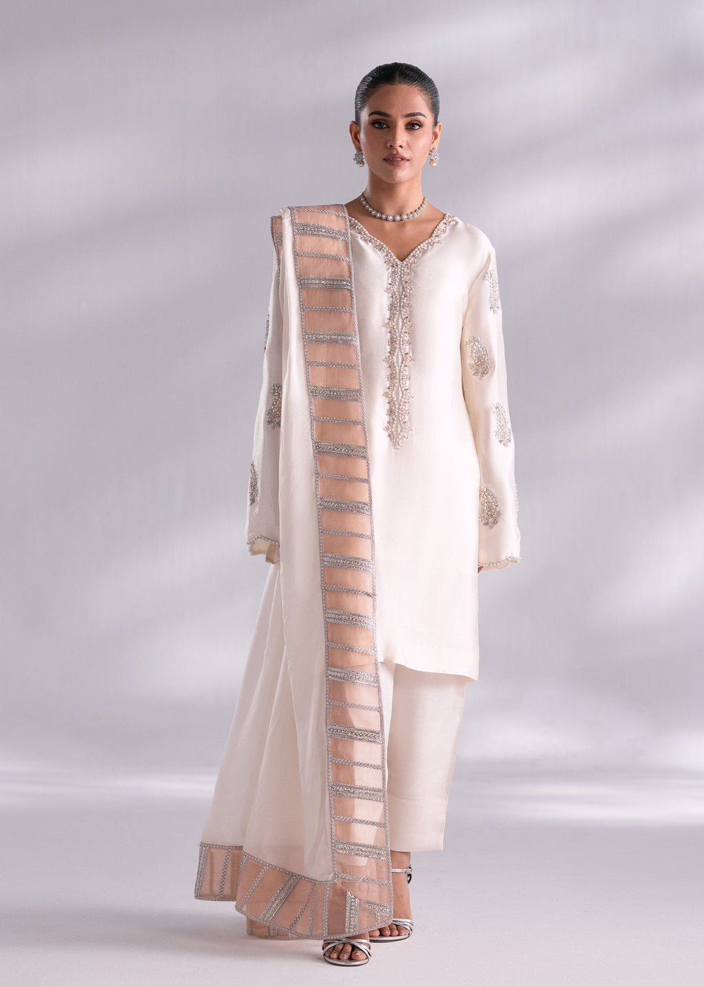 Opal Embroidered Pakistani Dress