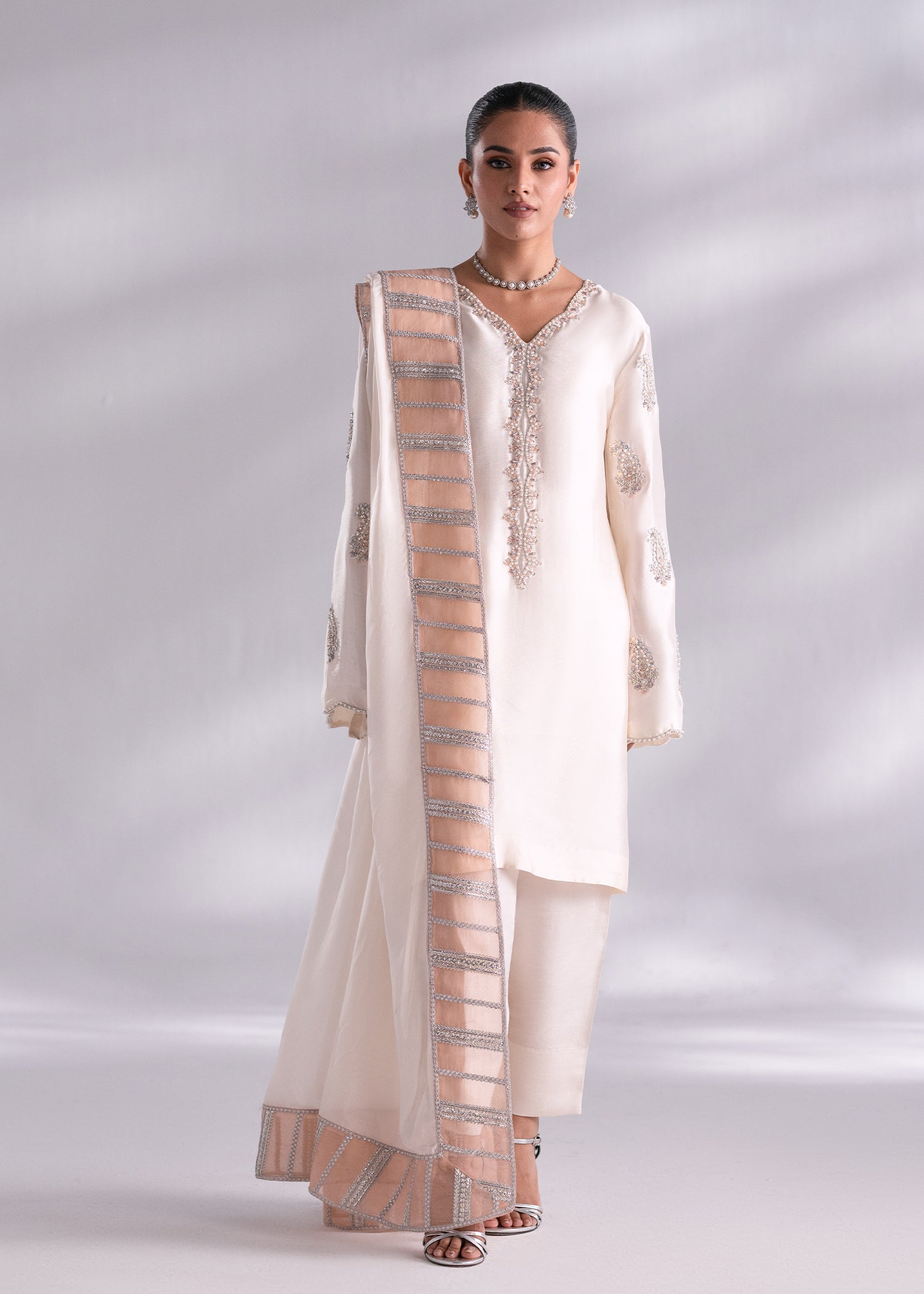 Opal Embroidered Pakistani Dress