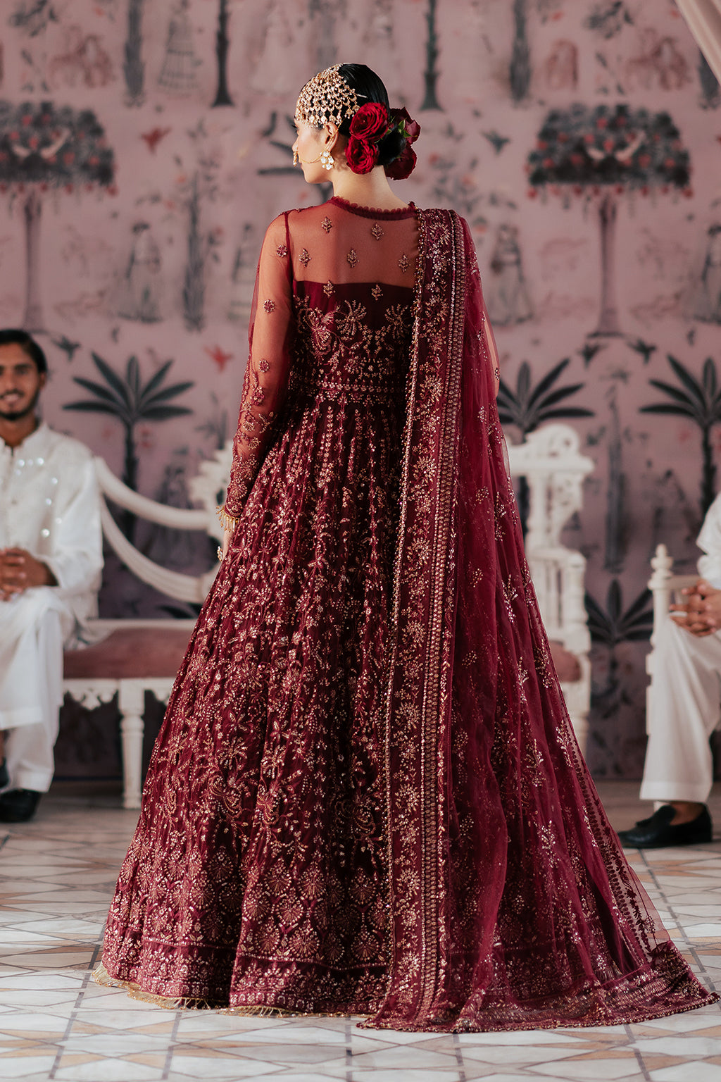 Elaila Raw Silk Pakistani Formal Dresses - Saad Shaikh - 7
