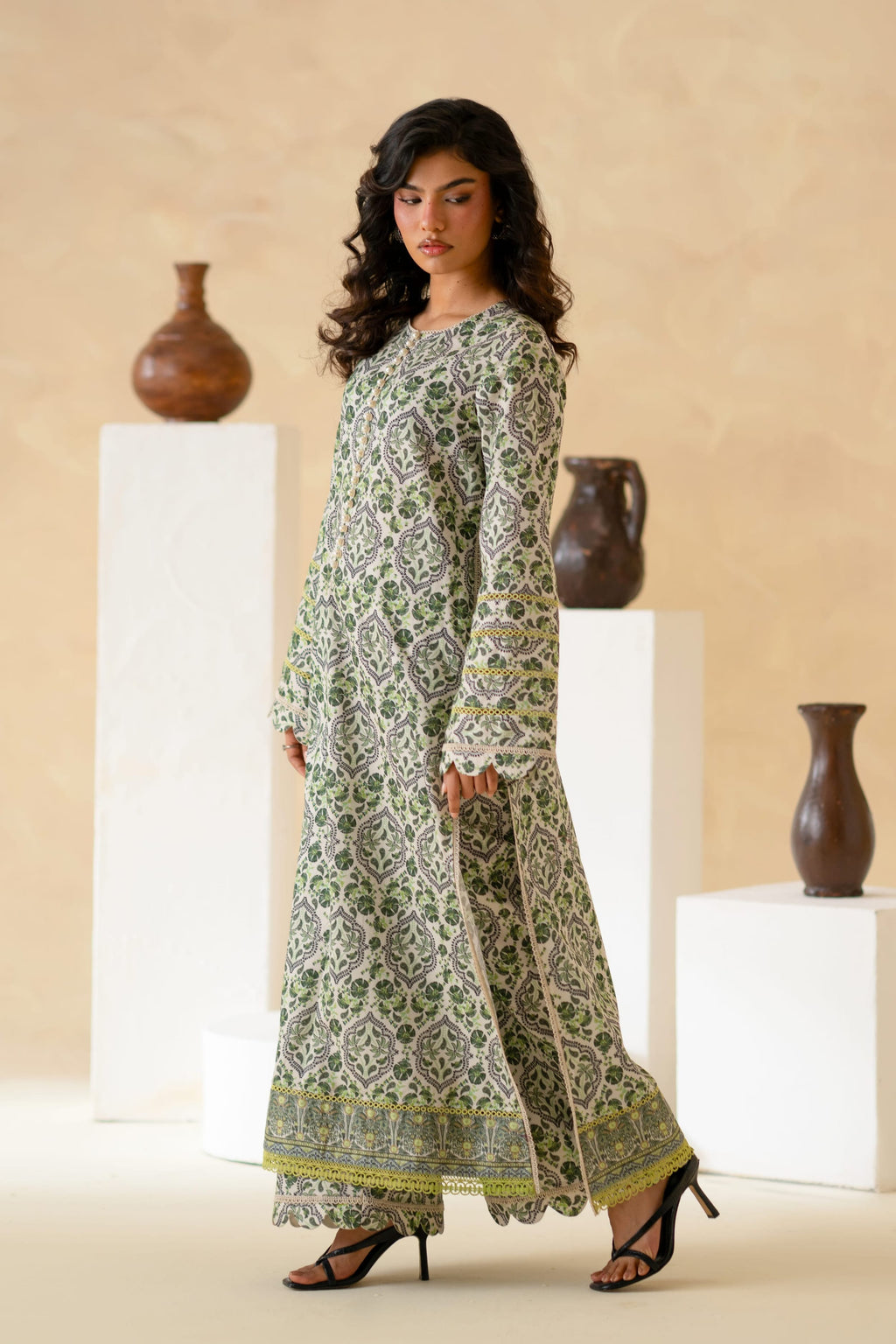 Ceyra Lawn Pakistani Summer Dresses - Akbar Aslam - 2