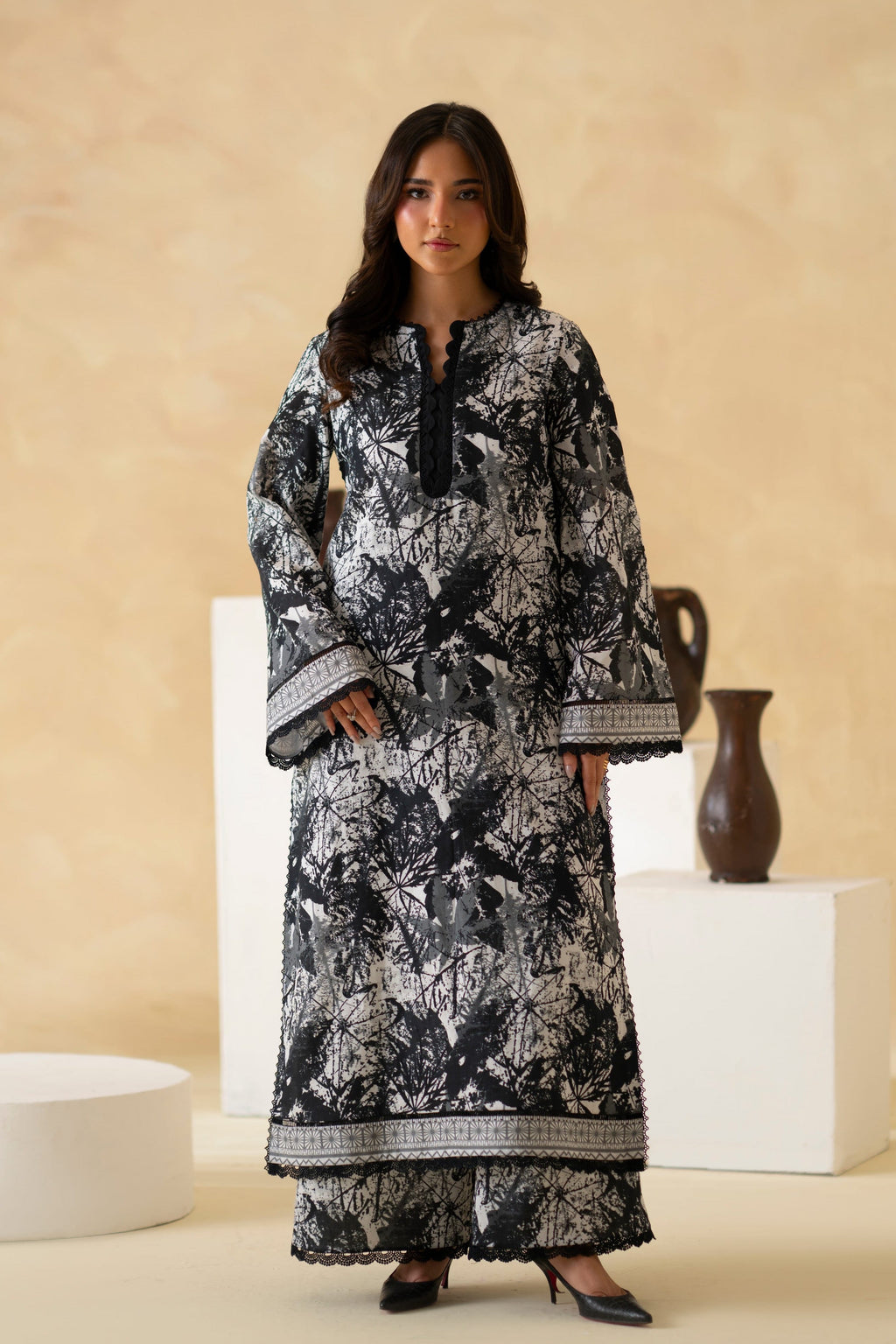 Avero Lawn Pakistani Summer Dresses - Akbar Aslam - 1