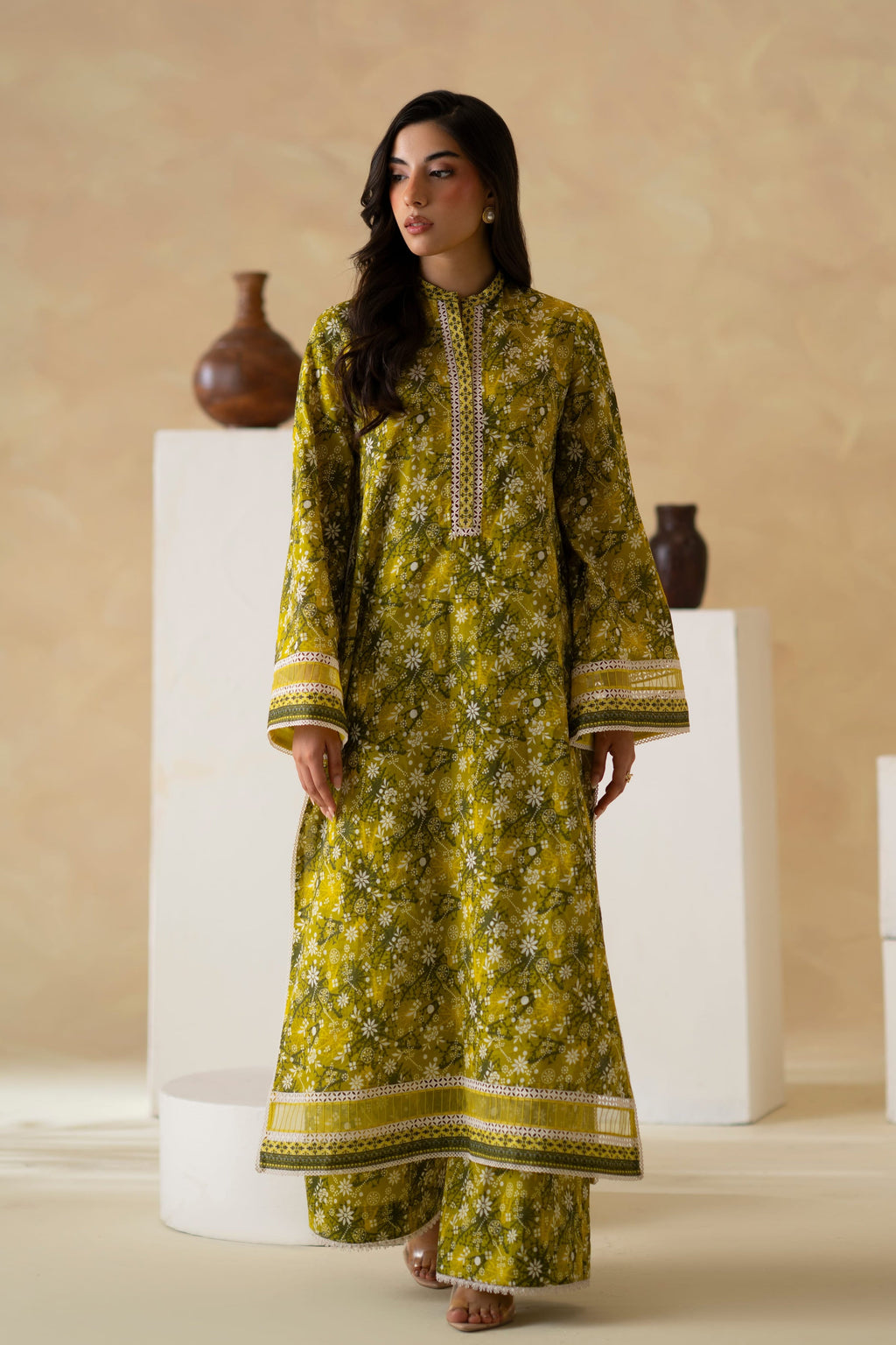 Cavera Lawn Pakistani Summer Dresses - Akbar Aslam - 2
