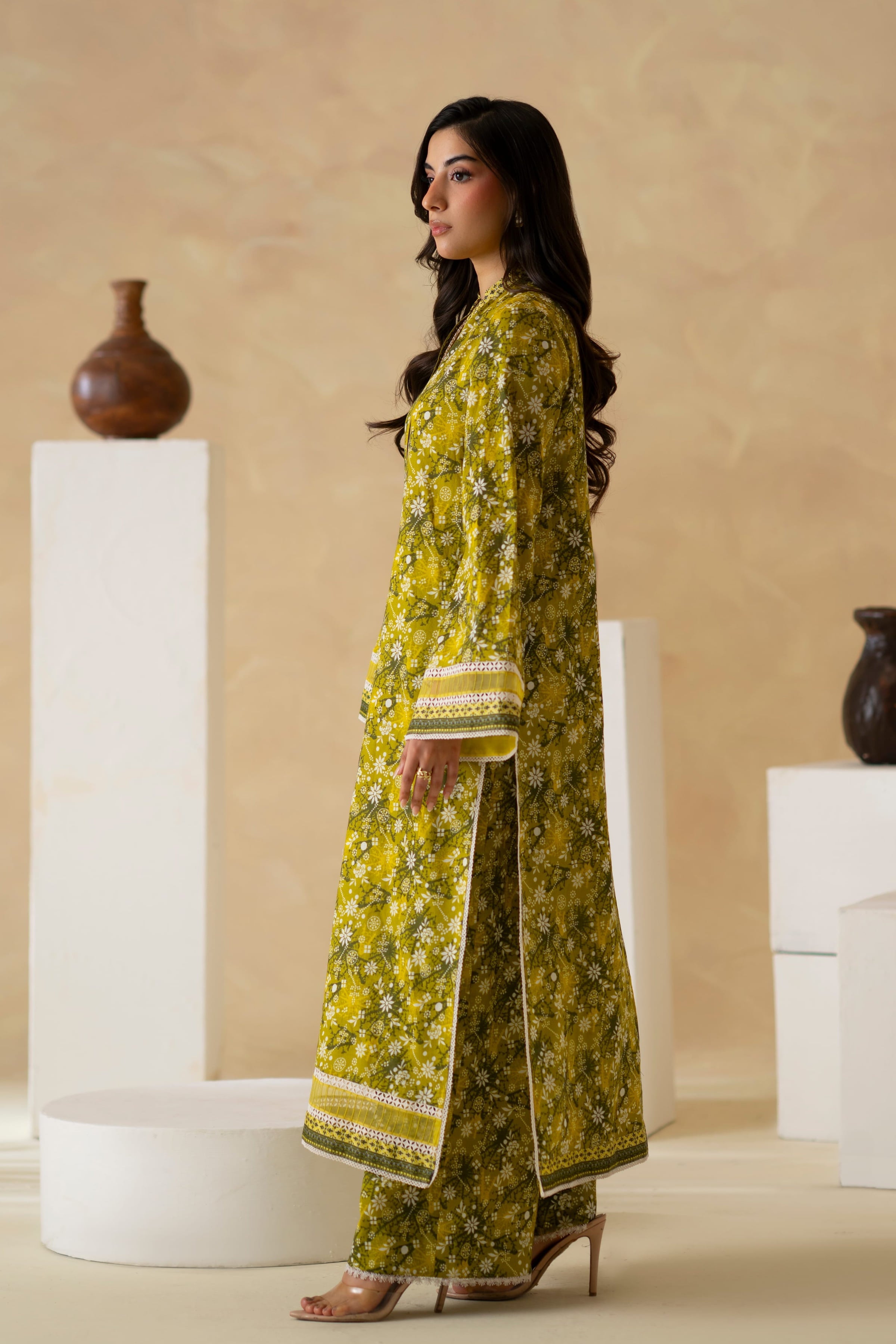 Cavera Lawn Pakistani Summer Dresses - Akbar Aslam - 3