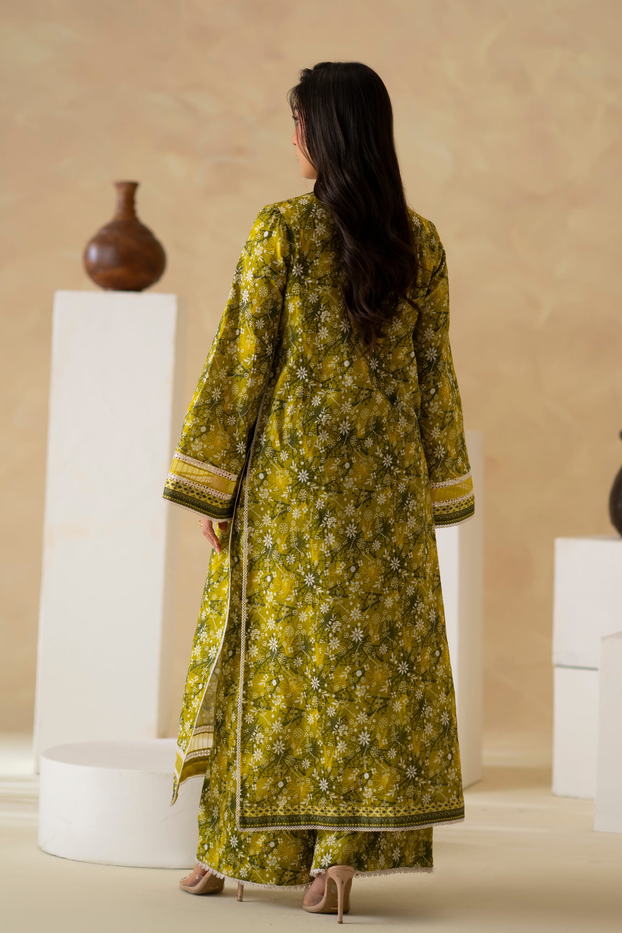 Cavera Lawn Pakistani Summer Dresses - Akbar Aslam - 4