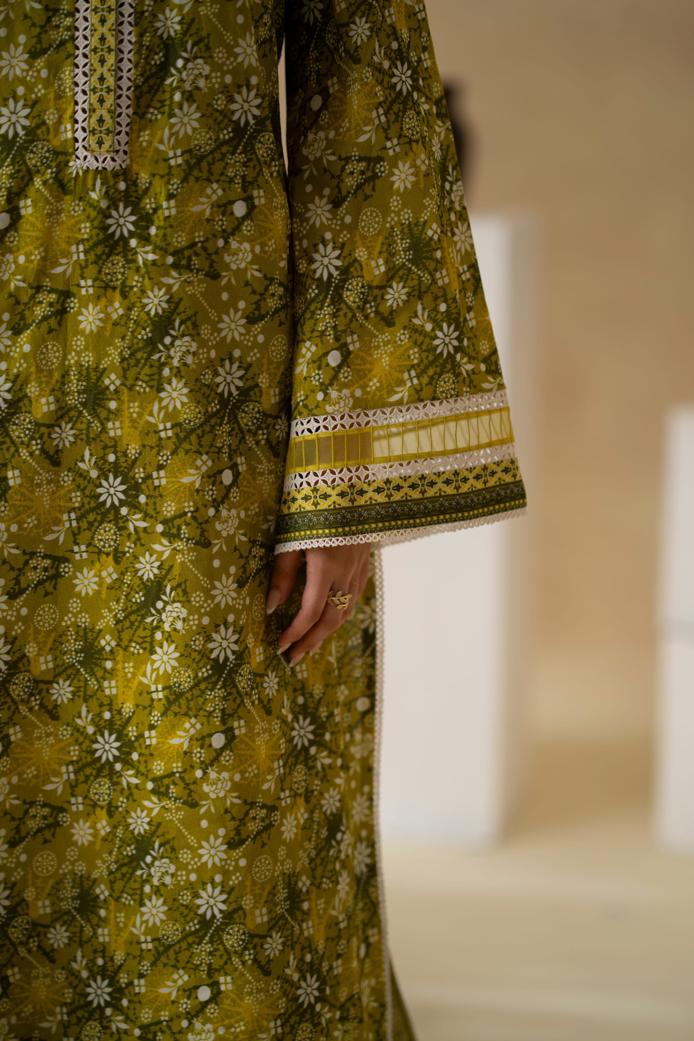 Cavera Lawn Pakistani Summer Dresses - Akbar Aslam - 6