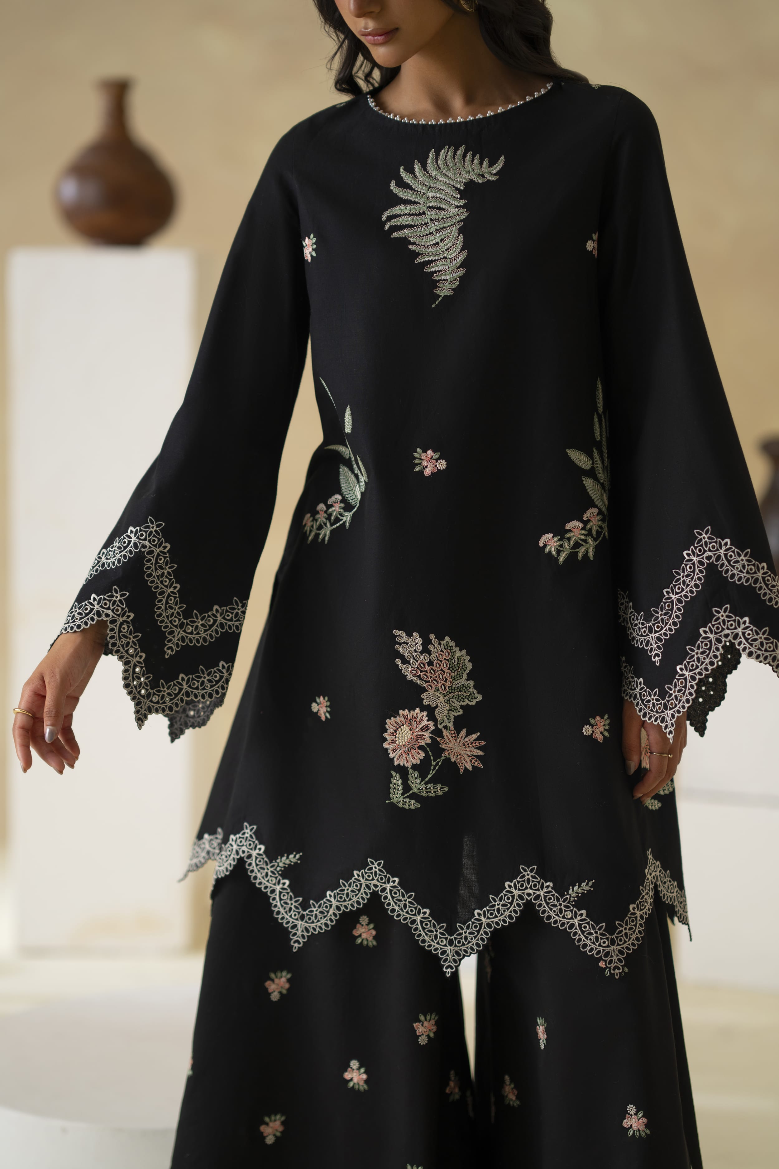 Ayzel Cotton Pakistani Summer Dresses - Akbar Aslam - 5