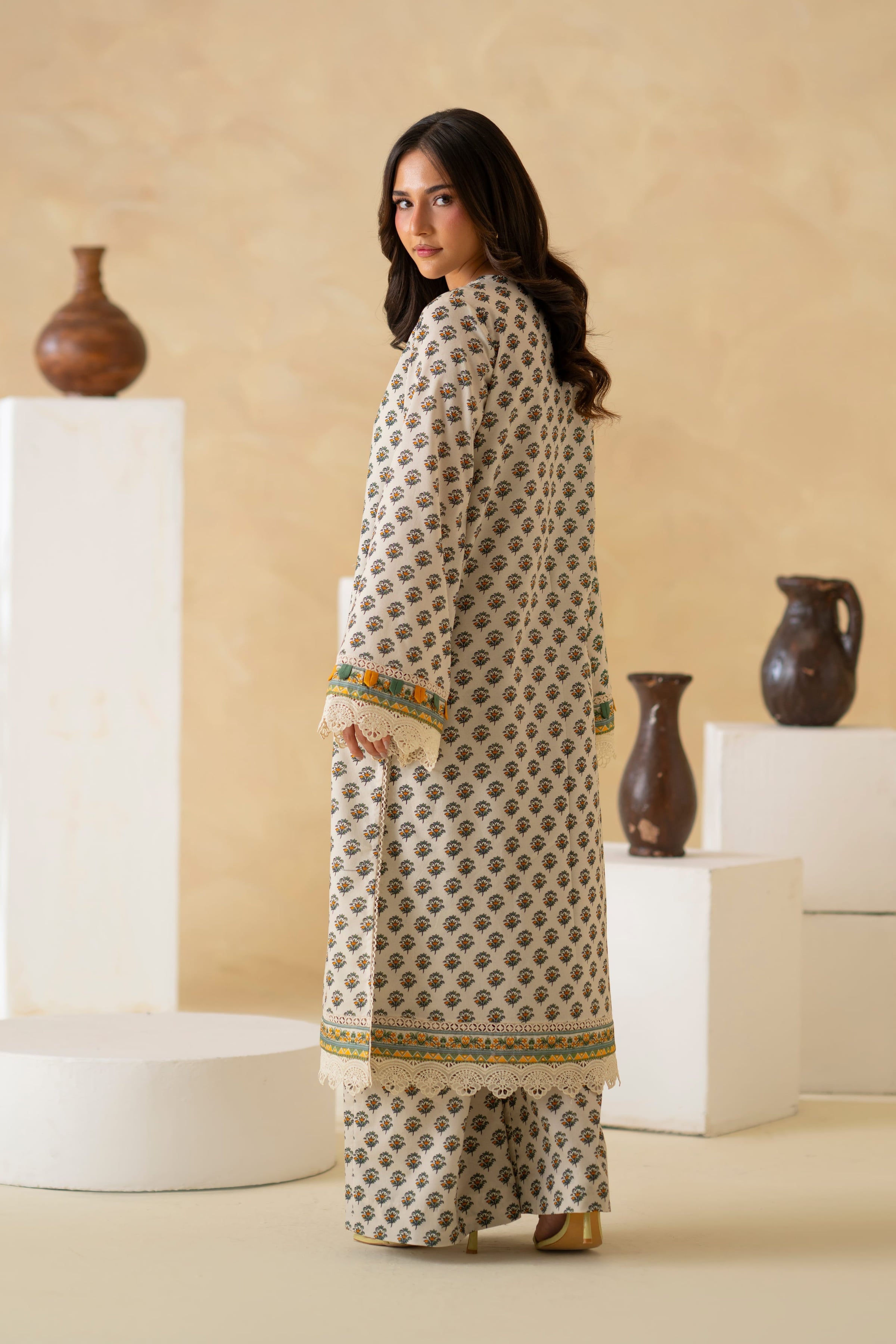 Novea Lawn Pakistani Summer Dresses - Akbar Aslam - 4