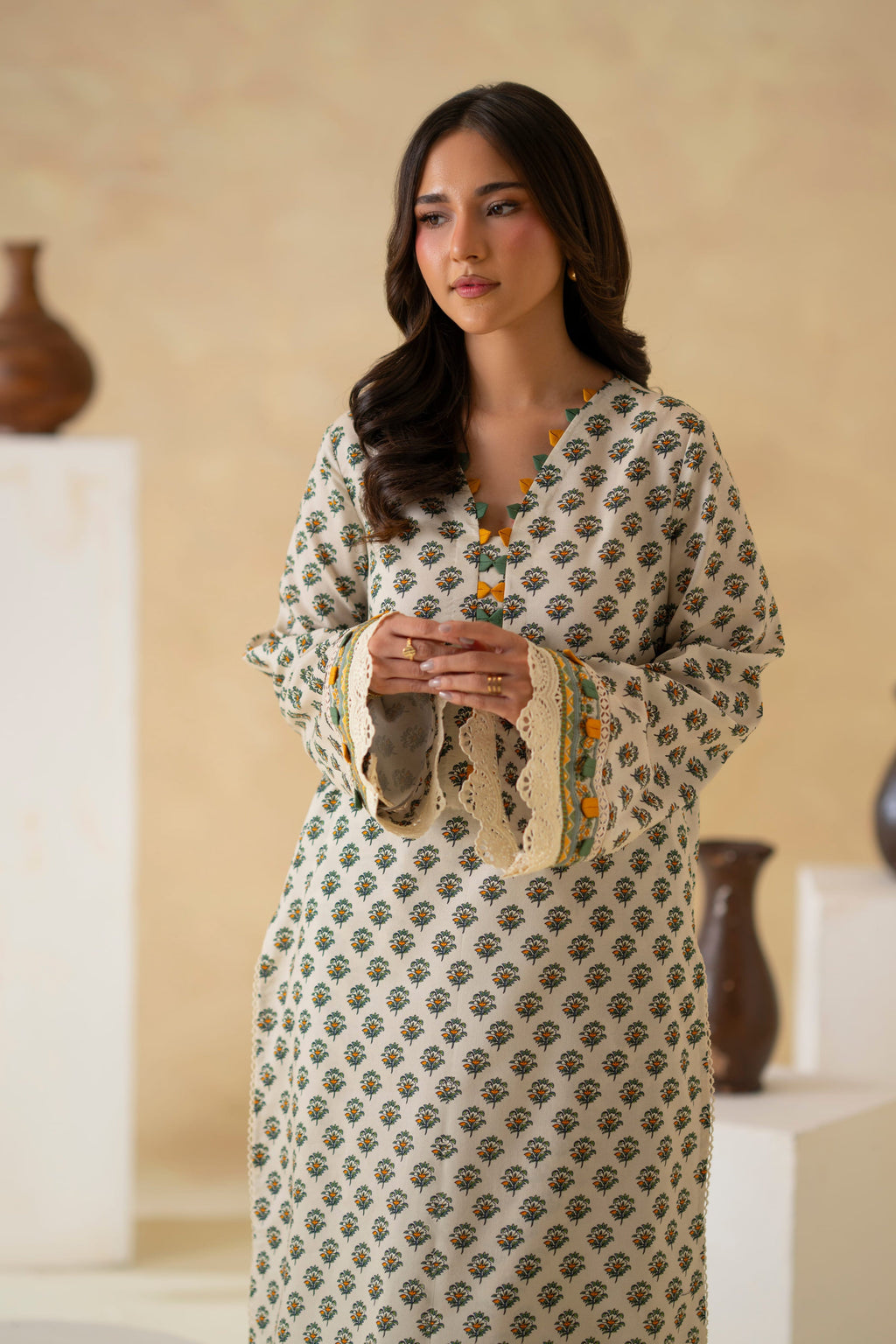 Novea Lawn Pakistani Summer Dresses - Akbar Aslam - 5