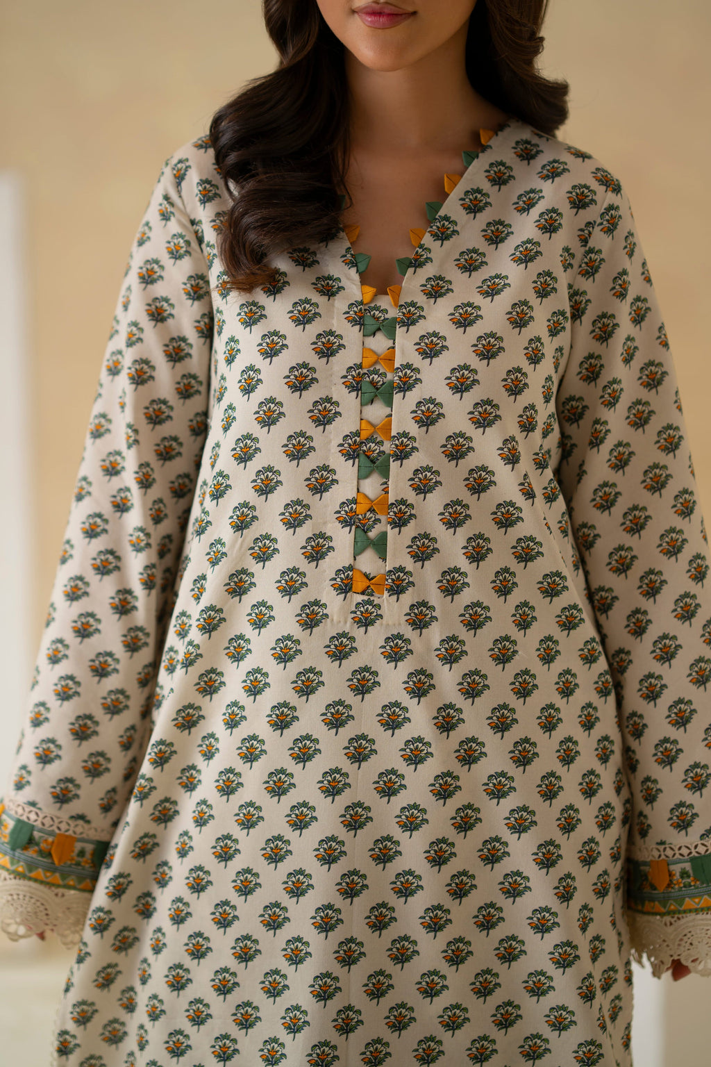 Novea Lawn Pakistani Summer Dresses - Akbar Aslam - 6