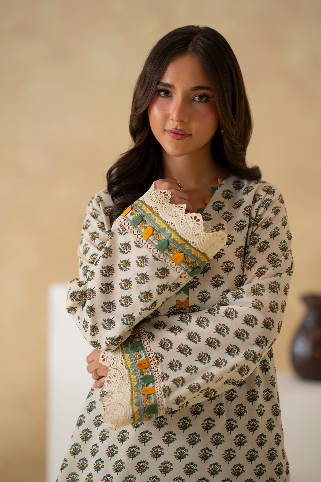 Novea Lawn Pakistani Summer Dresses - Akbar Aslam - 7