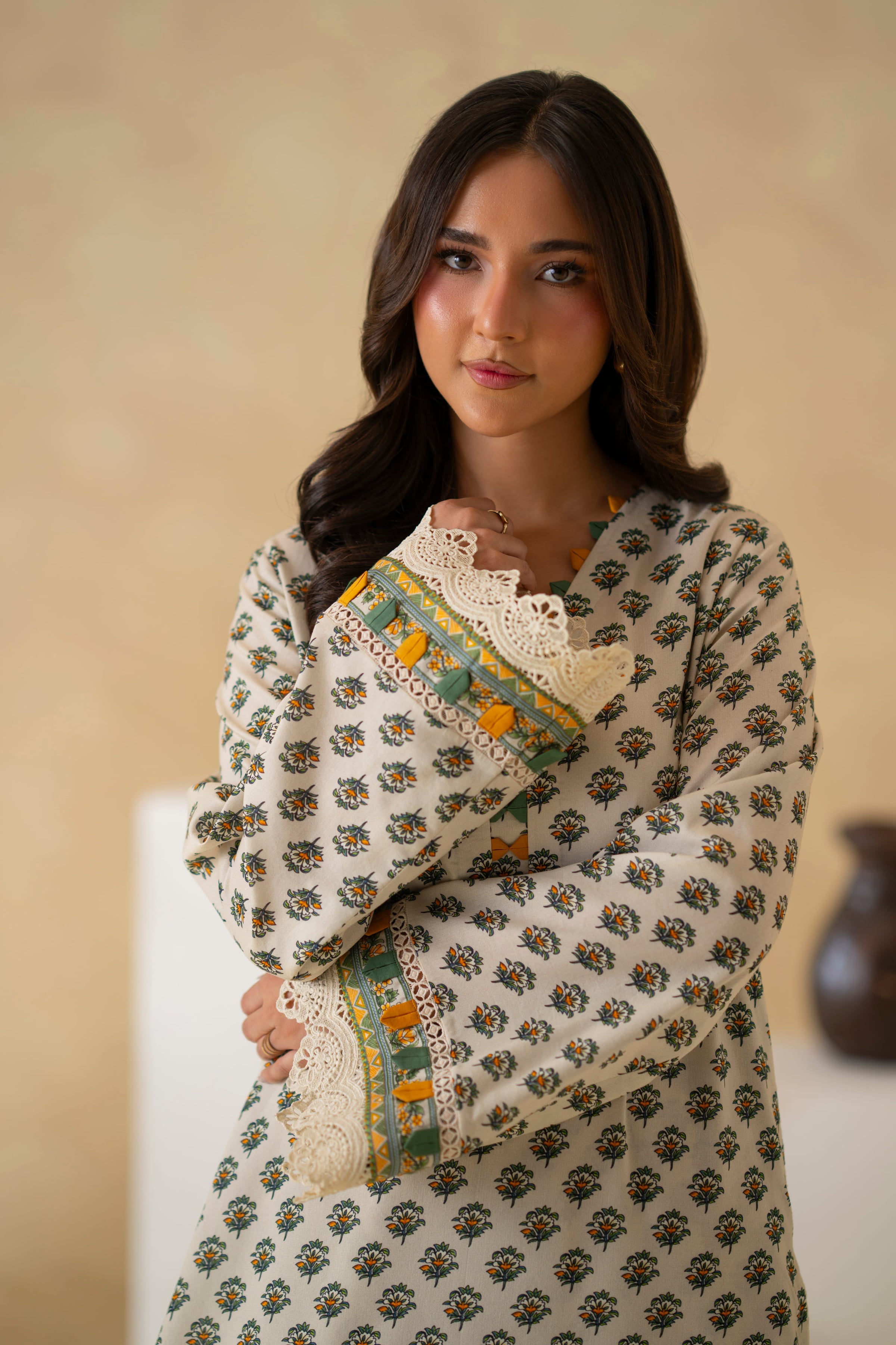 Novea Lawn Pakistani Summer Dresses - Akbar Aslam - 7