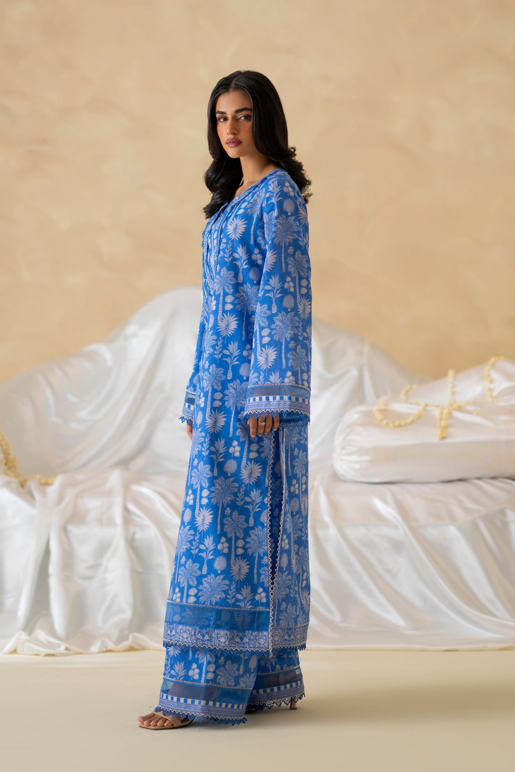 Birel Lawn Pakistani Summer Dresses - Akbar Aslam - 2