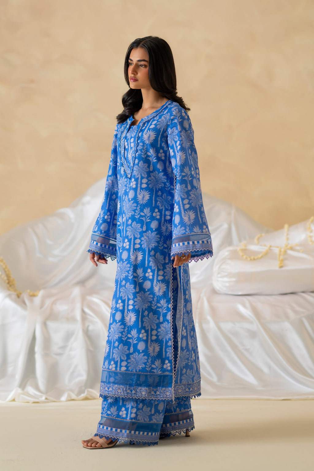 Birel Lawn Pakistani Summer Dresses - Akbar Aslam - 3