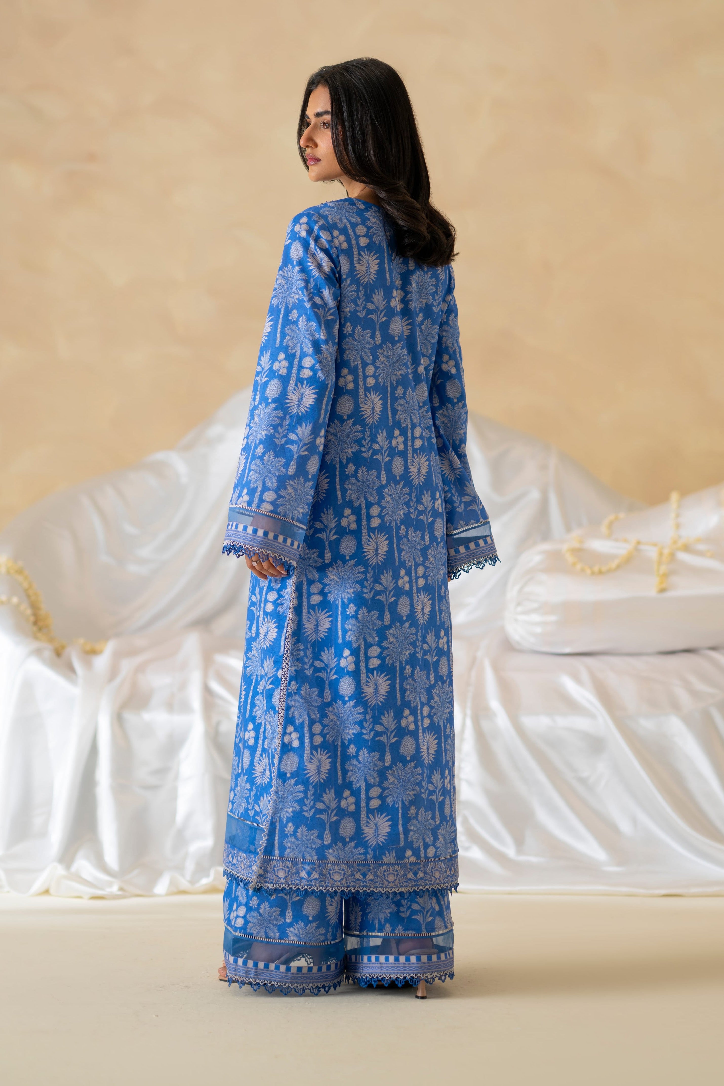 Birel Lawn Pakistani Summer Dresses - Akbar Aslam - 4