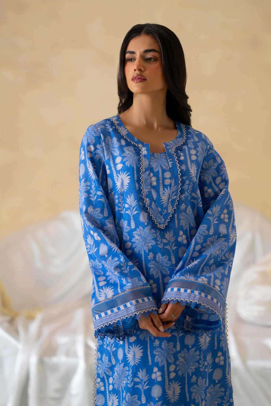 Birel Lawn Pakistani Summer Dresses - Akbar Aslam - 5