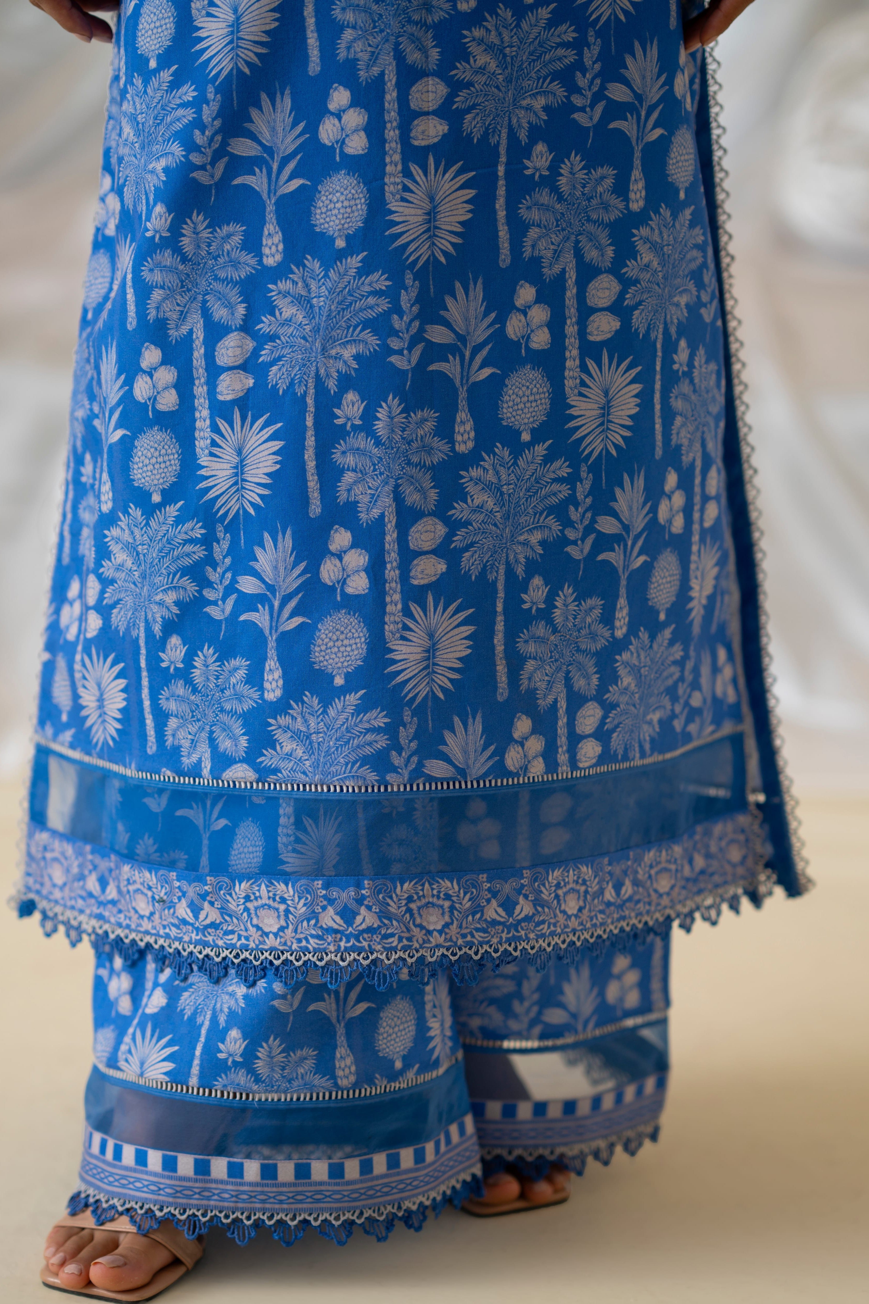 Birel Lawn Pakistani Summer Dresses - Akbar Aslam - 6