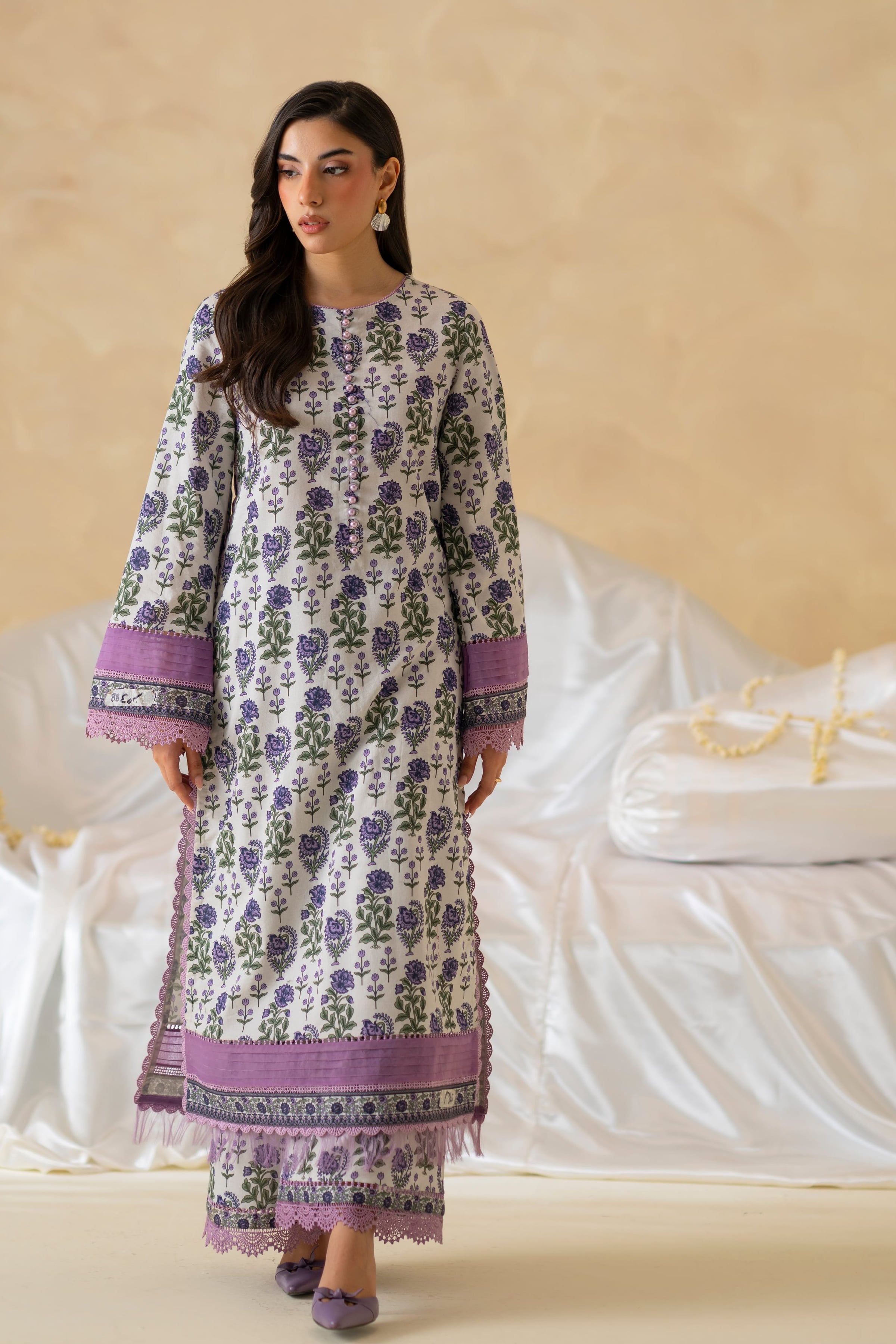Havor Lawn Pakistani Summer Dresses - Akbar Aslam - 2