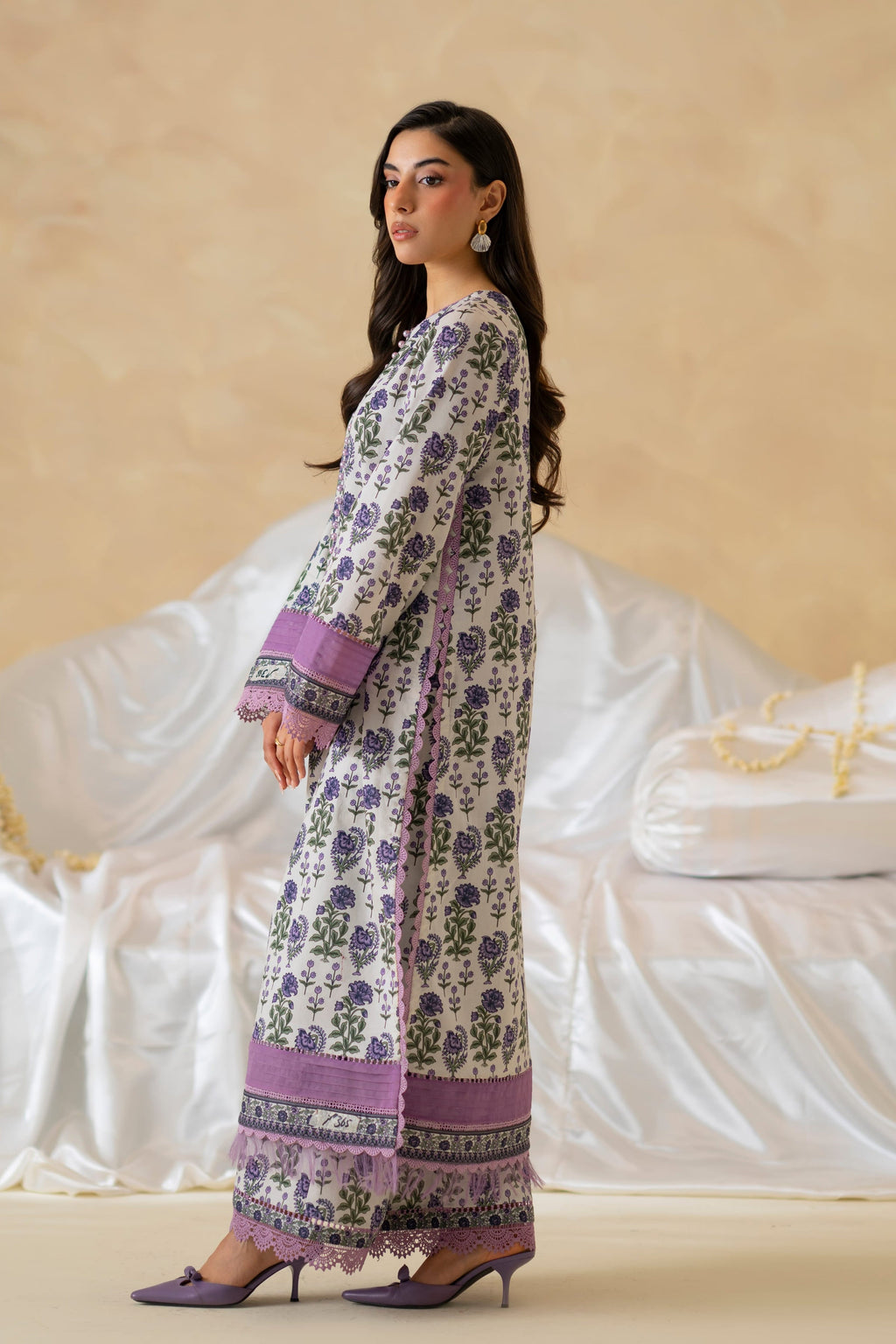 Havor Lawn Pakistani Summer Dresses - Akbar Aslam - 3