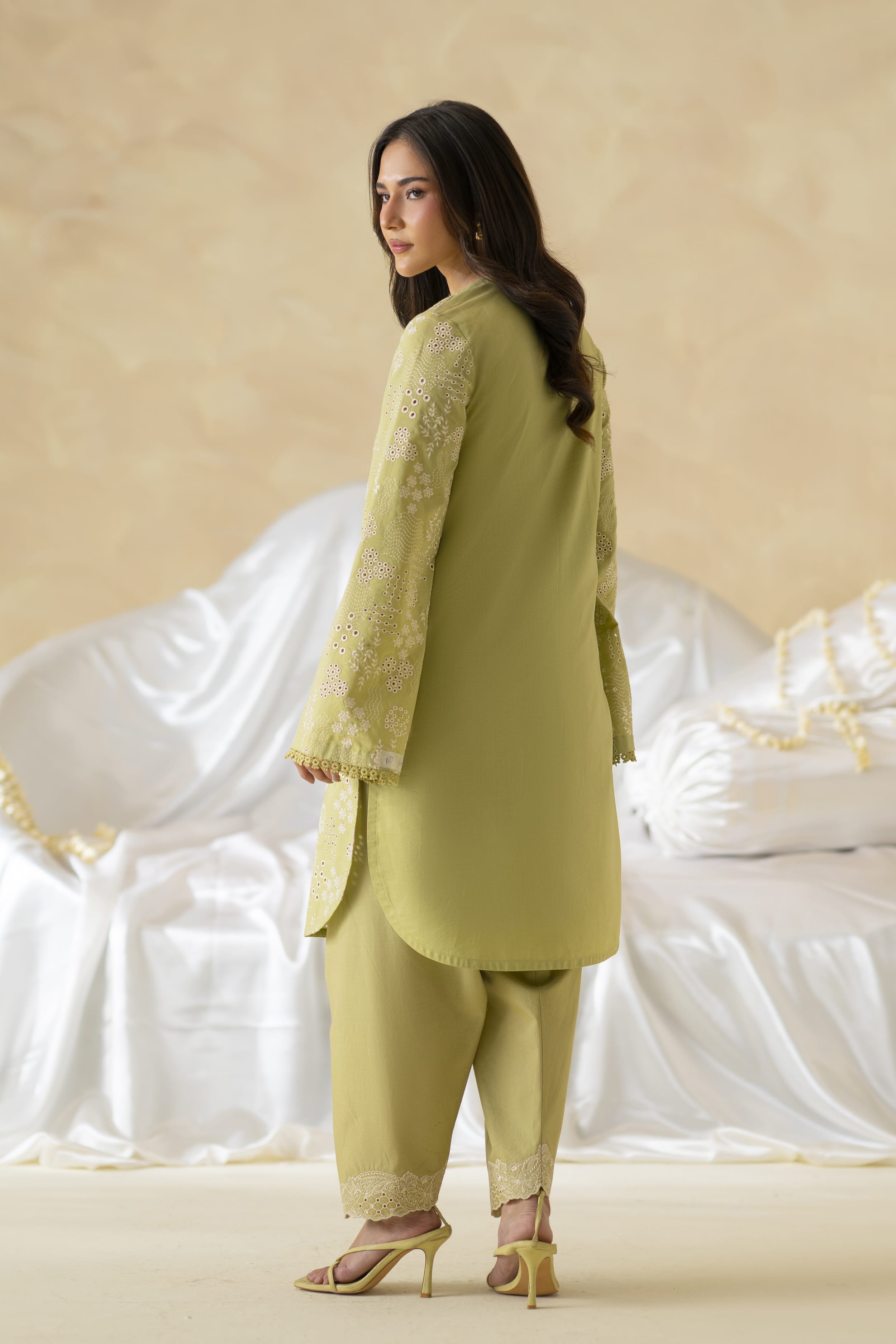 Liora Cotton Pakistani Summer Dresses - Akbar Aslam - 4